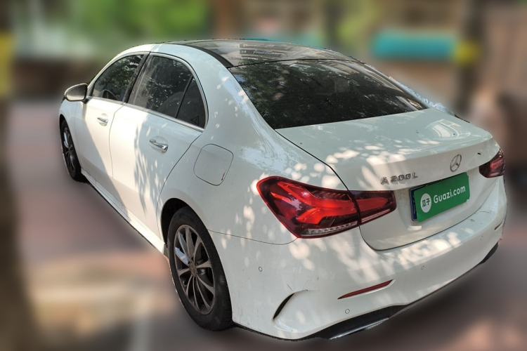 Used Mercedes-Benz A-Class 2019 Restyled A 200 L Sport Sedan Rear Left 45 Deg