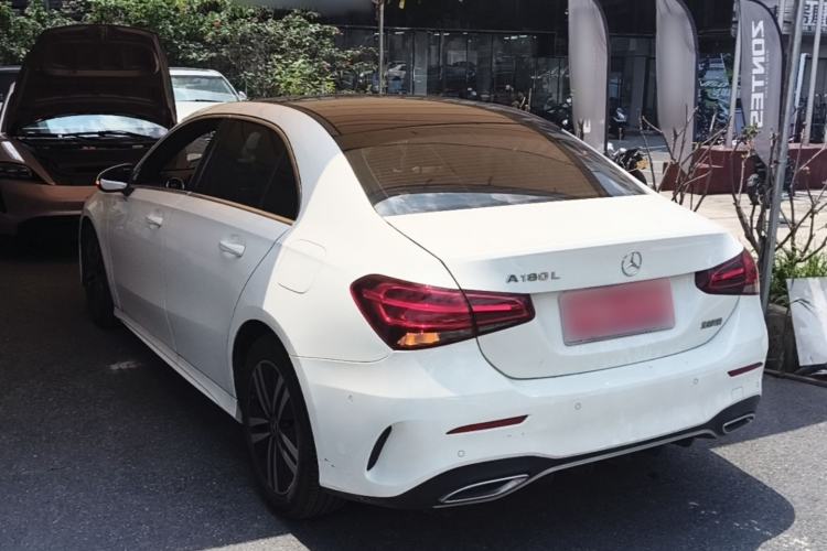 Used Mercedes-Benz A-Class 2019 Restyled A 180 L Sport Sedan Rear Left 45 Deg