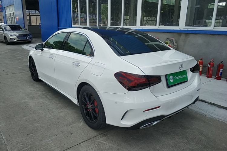 Used Mercedes-Benz A-Class 2019 Restyled A 200 L Sport Sedan Rear Left 45 Deg