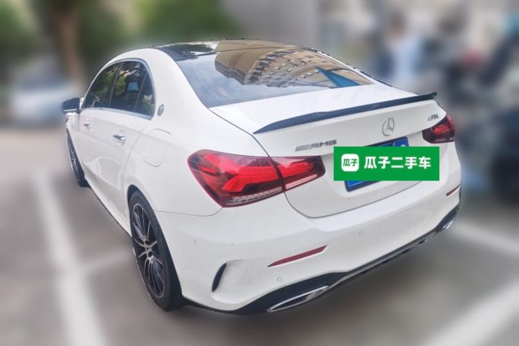 Used Mercedes-Benz A-Class 2019 A 200 L Sport Sedan First Edition Special Edition Rear Left 45 Deg
