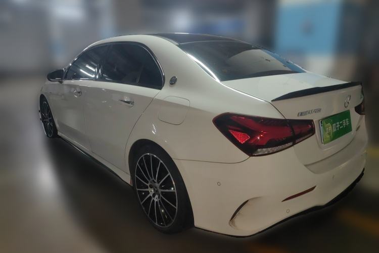 Used Mercedes-Benz A-Class 2019 A 200 L Sport Sedan First Edition Special Edition Rear Left 45 Deg