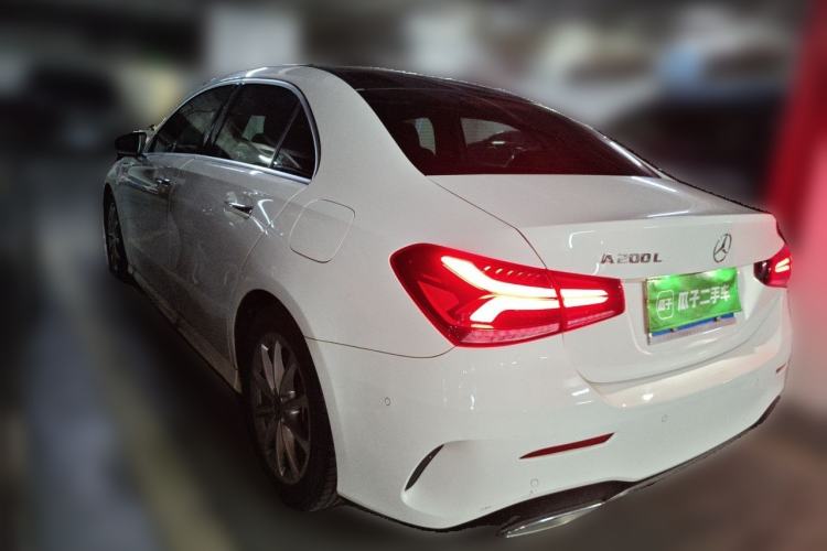 Used Mercedes-Benz A-Class 2019 Restyled A 200 L Sport Sedan Rear Left 45 Deg