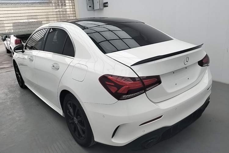 Used Mercedes-Benz A-Class 2019 Restyled A 200 L Sport Sedan Rear Left 45 Deg