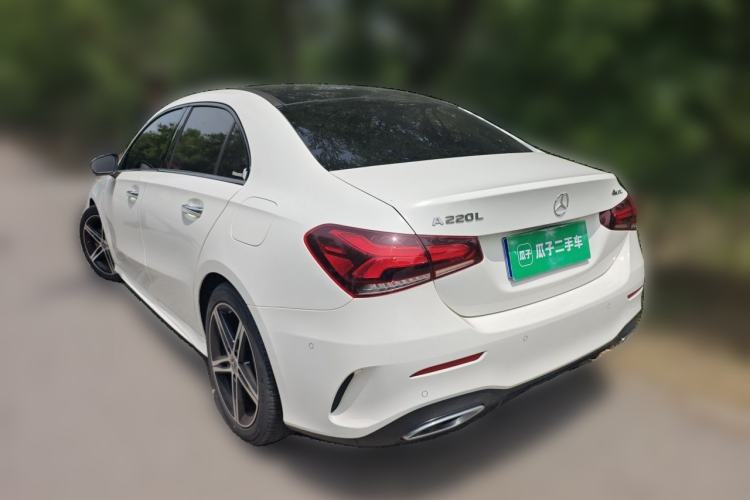 Used Mercedes-Benz A-Class 2019 A 220 L 4MATIC Sport Sedan Rear Left 45 Deg