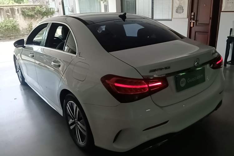 Used Mercedes-Benz A-Class 2019 A 180 L Sport Sedan Rear Left 45 Deg
