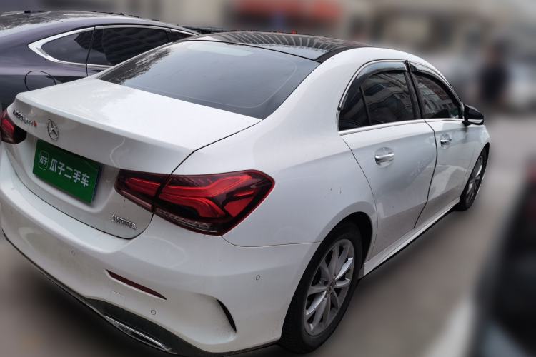 Used Mercedes-Benz A-Class 2019 Restyled A 200 L Sport Sedan Rear Right 45 Deg