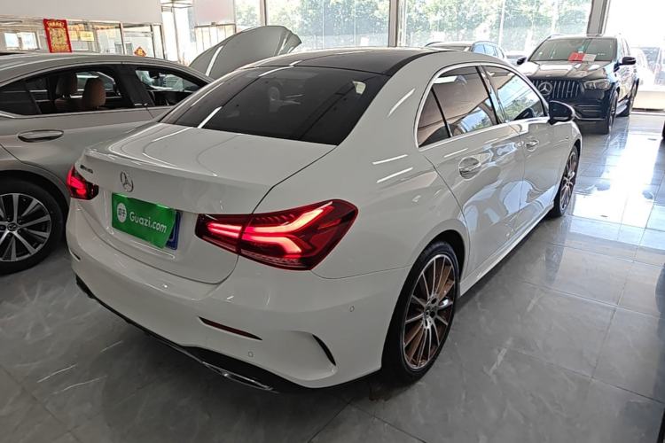 Used Mercedes-Benz A-Class 2019 A 200 L Sport Sedan First Edition Special Edition Rear Right 45 Deg