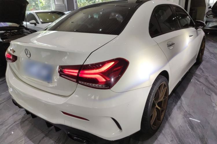Used Mercedes-Benz A-Class 2019 A 200 L Sport Sedan First Edition Special Edition Rear Right 45 Deg