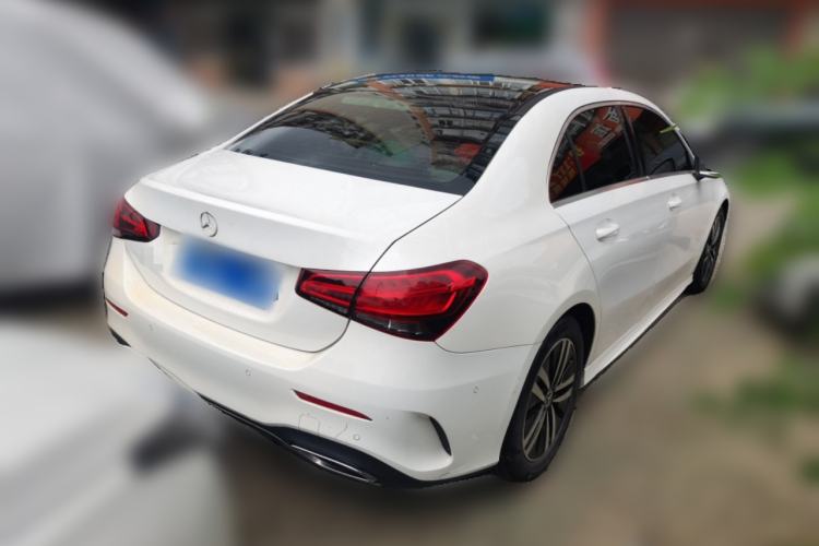 Used Mercedes-Benz A-Class 2019 Restyled A 180 L Sport Sedan Rear Right 45 Deg