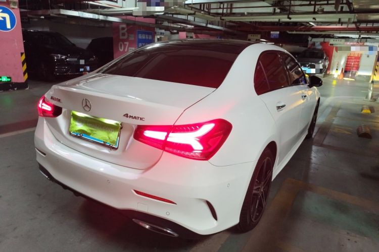 Used Mercedes-Benz A-Class 2019 A 220 L 4MATIC Sport Sedan Rear Right 45 Deg