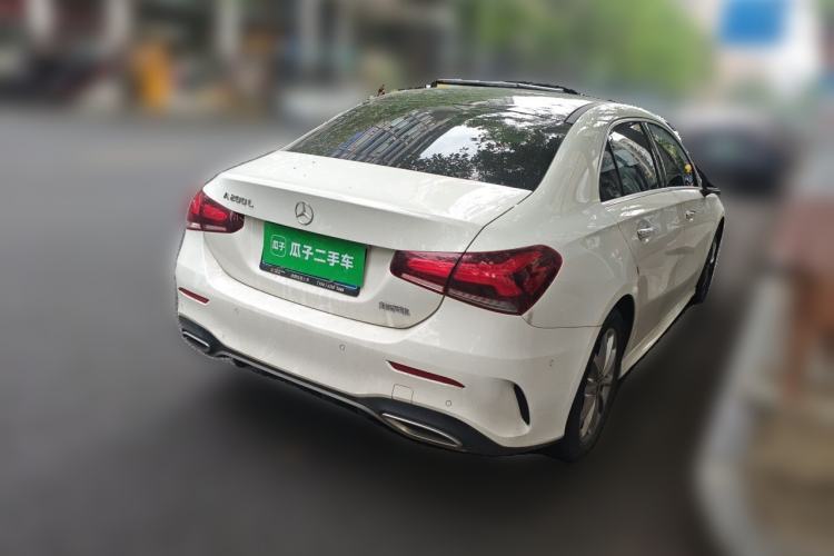 Used Mercedes-Benz A-Class 2019 Restyled A 200 L Sport Sedan Rear Right 45 Deg