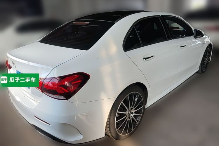 Used Mercedes-Benz A-Class 2019 A 200 L Sport Sedan First Edition Special Edition Rear Right 45 Deg