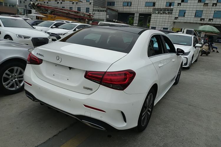 Used Mercedes-Benz A-Class 2019 Restyled A 180 L Sport Sedan Rear Right 45 Deg