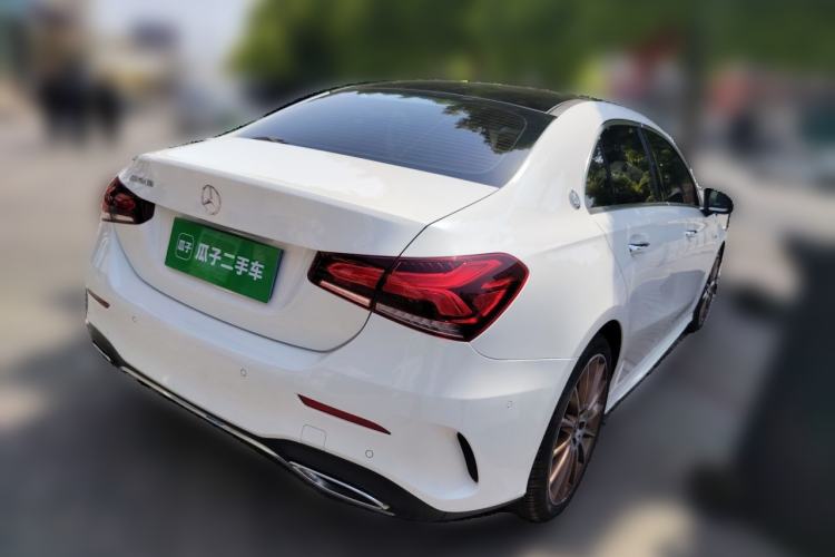 Used Mercedes-Benz A-Class 2019 A 200 L Sport Sedan First Edition Special Edition Rear Right 45 Deg