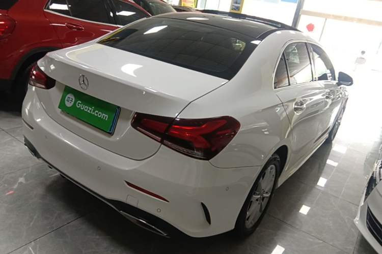 Used Mercedes-Benz A-Class 2019 Restyled A 200 L Sport Sedan Rear Right 45 Deg