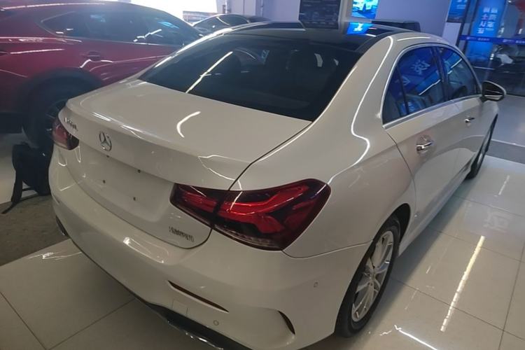 Used Mercedes-Benz A-Class 2019 Restyled A 200 L Sport Sedan Rear Right 45 Deg