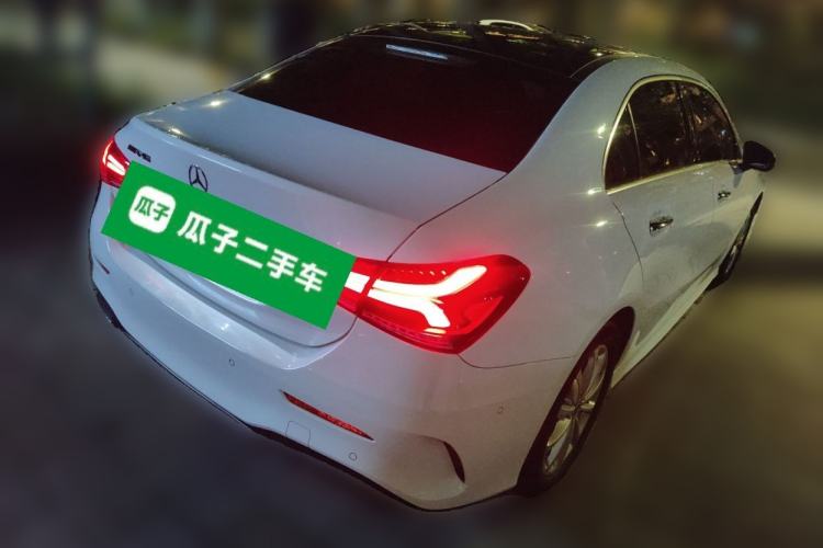 Used Mercedes-Benz A-Class 2019 Restyled A 200 L Sport Sedan Rear Right 45 Deg