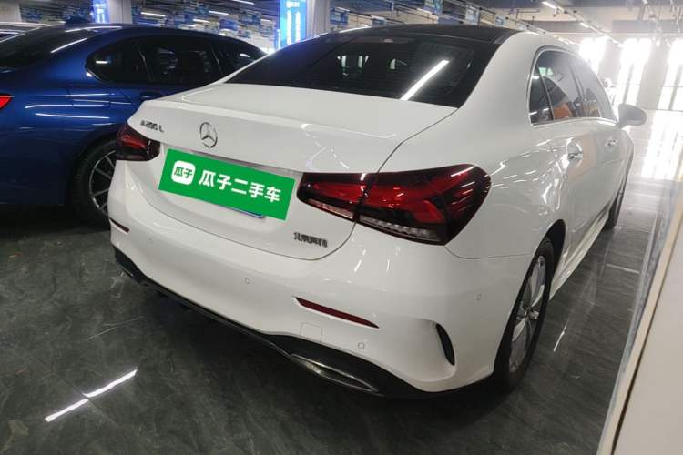 Used Mercedes-Benz A-Class 2019 Restyled A 200 L Sport Sedan Rear Right 45 Deg