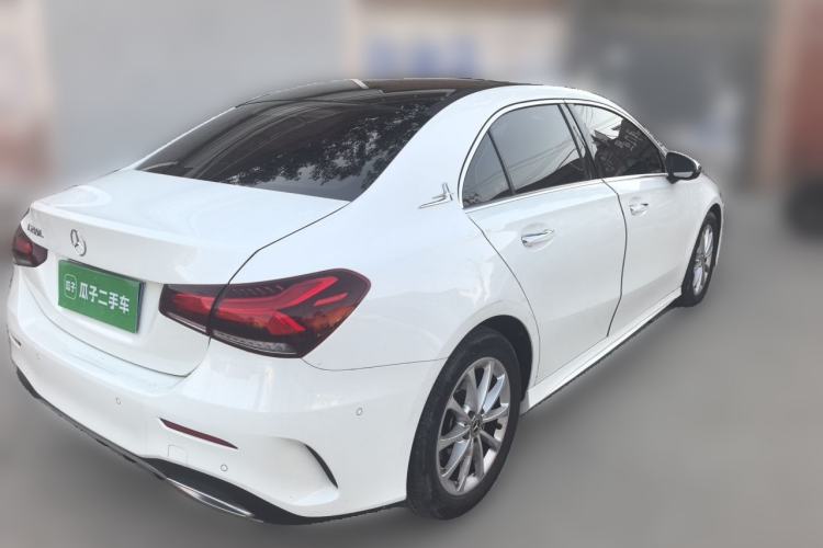 Used Mercedes-Benz A-Class 2019 Restyled A 200 L Sport Sedan Rear Right 45 Deg