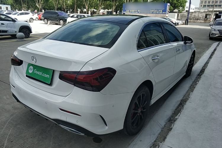 Used Mercedes-Benz A-Class 2019 Restyled A 200 L Sport Sedan Rear Right 45 Deg