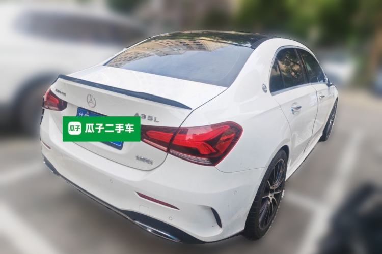 Used Mercedes-Benz A-Class 2019 A 200 L Sport Sedan First Edition Special Edition Rear Right 45 Deg
