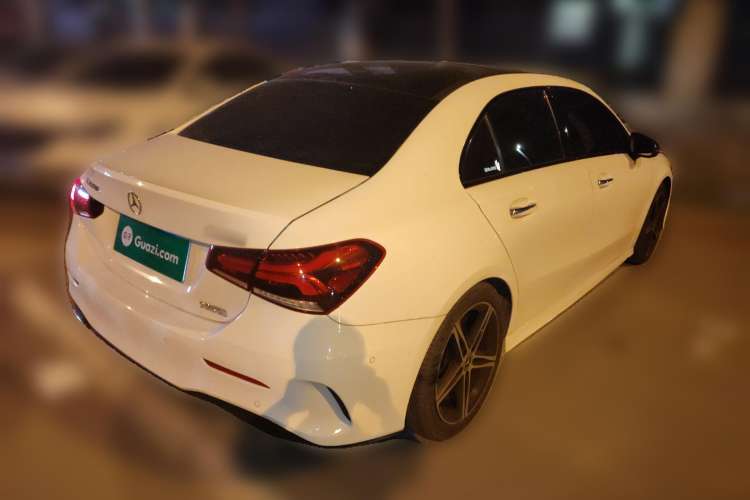 Used Mercedes-Benz A-Class 2019 A 220 L 4MATIC Sport Sedan Rear Right 45 Deg