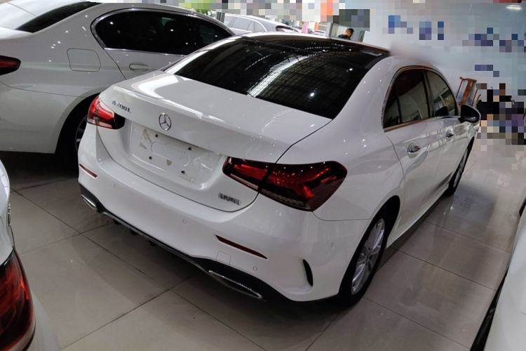 Used Mercedes-Benz A-Class 2019 Restyled A 200 L Sport Sedan Rear Right 45 Deg