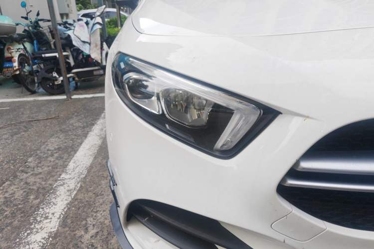Used Mercedes-Benz A-Class 2019 A 200 L Sport Sedan First Edition Special Edition Right Front Headlight