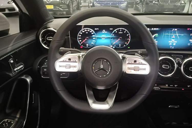 Used Mercedes-Benz A-Class 2019 A 200 L Sport Sedan Steering Wheel