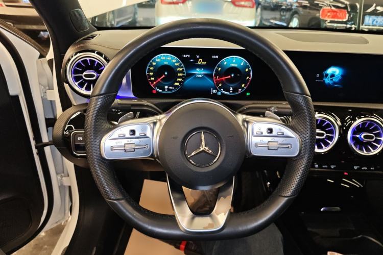 Used Mercedes-Benz A-Class 2019 A 200 L Sport Sedan First Edition Special Edition Steering Wheel
