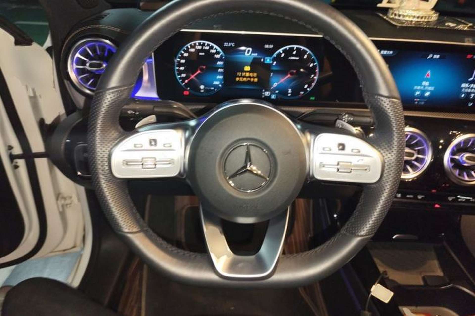 Used Mercedes-Benz A-Class 2019 A 200 L Sport Sedan First Edition Special Edition Steering Wheel