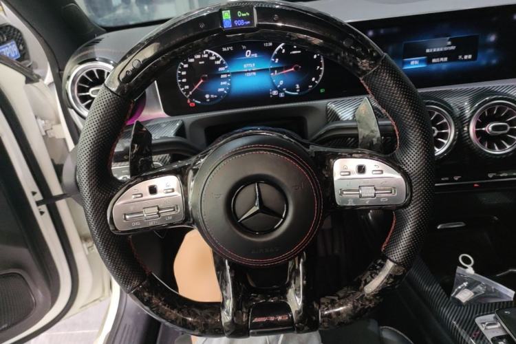 Used Mercedes-Benz A-Class 2019 A 200 L Sport Sedan First Edition Special Edition Steering Wheel