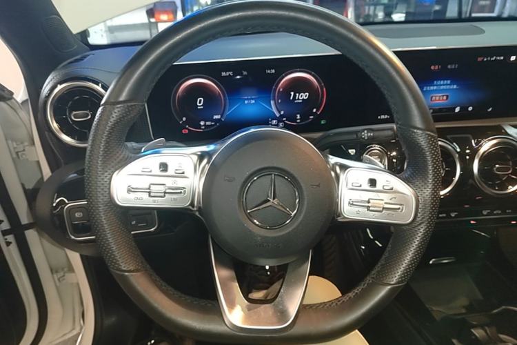 Used Mercedes-Benz A-Class 2019 A 200 L Sport Sedan Steering Wheel