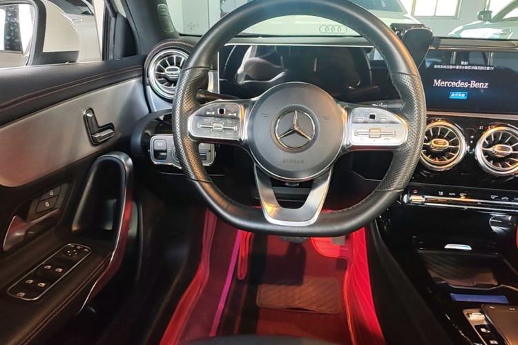 Used Mercedes-Benz A-Class 2019 A 200 L Sport Sedan First Edition Special Edition Steering Wheel