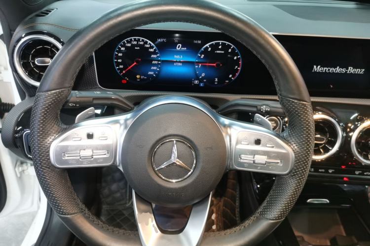 Used Mercedes-Benz A-Class 2019 Restyled A 200 L Sport Sedan Steering Wheel