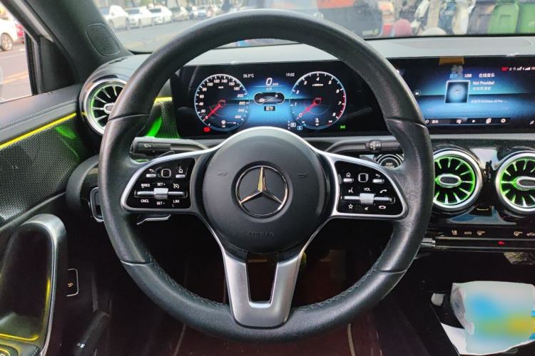 Used Mercedes-Benz A-Class 2019 A 200 L Sport Sedan First Edition Special Edition Steering Wheel