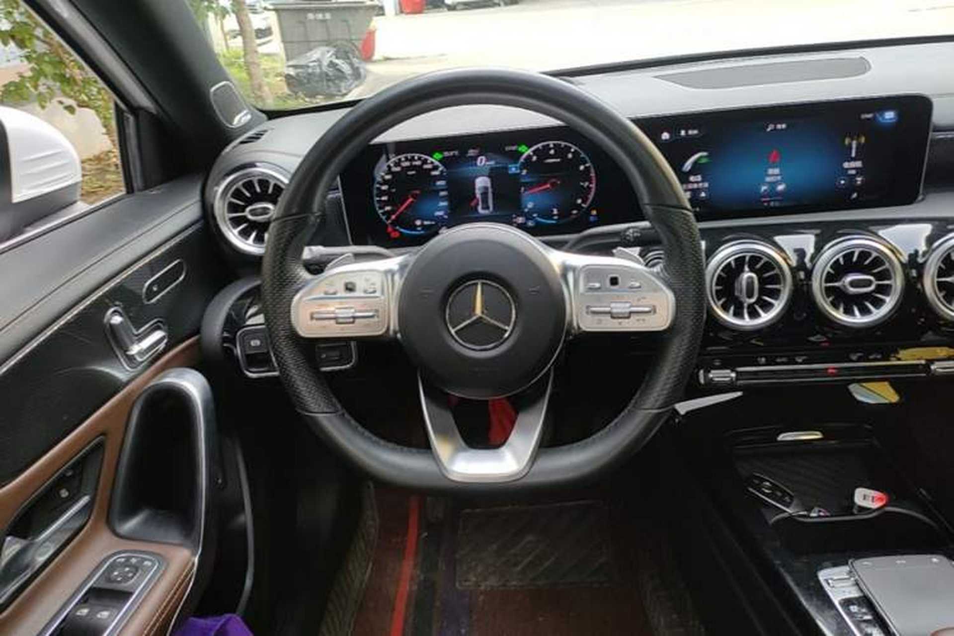 Used Mercedes-Benz A-Class 2019 A 200 L Sport Sedan First Edition Special Edition Steering Wheel