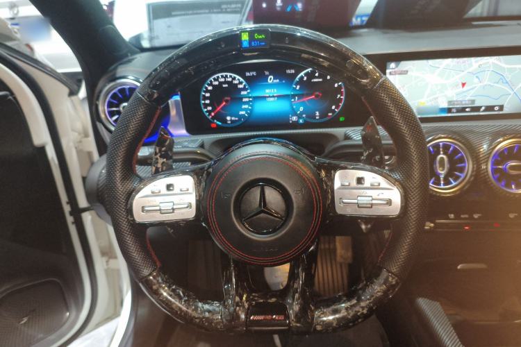 Used Mercedes-Benz A-Class 2019 A 200 L Sport Sedan First Edition Special Edition Steering Wheel