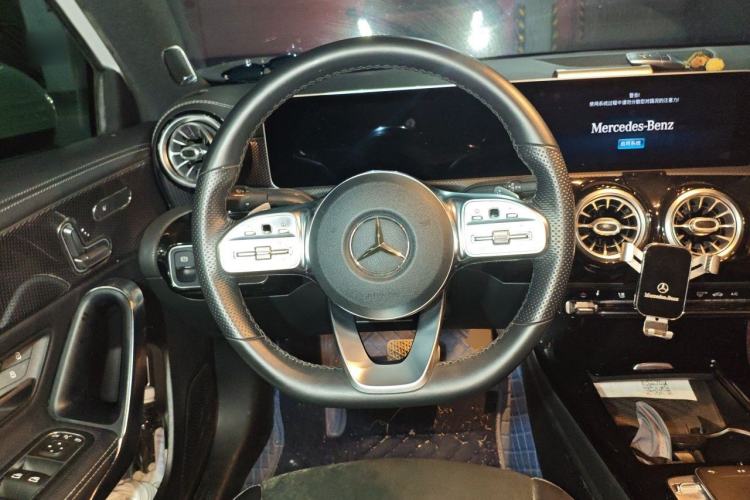 Used Mercedes-Benz A-Class 2019 A 200 L Sport Sedan First Edition Special Edition Steering Wheel