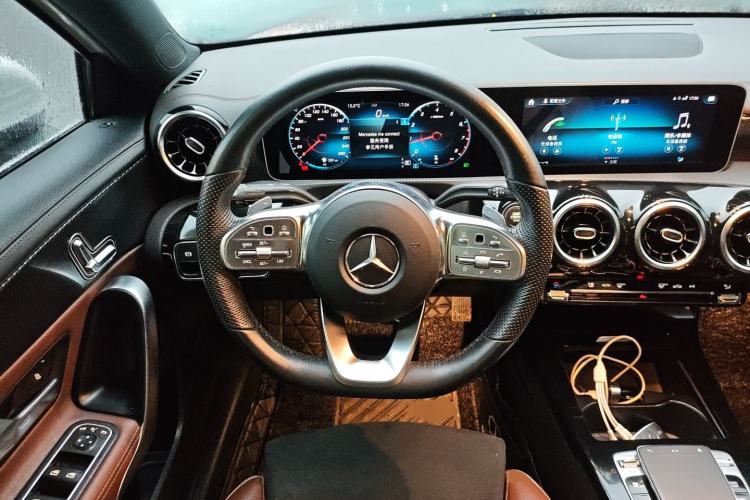 Used Mercedes-Benz A-Class 2019 A 200 L Sport Sedan Steering Wheel