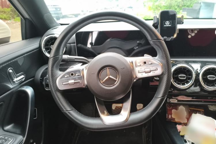 Used Mercedes-Benz A-Class 2019 A 200 L Sport Sedan Steering Wheel
