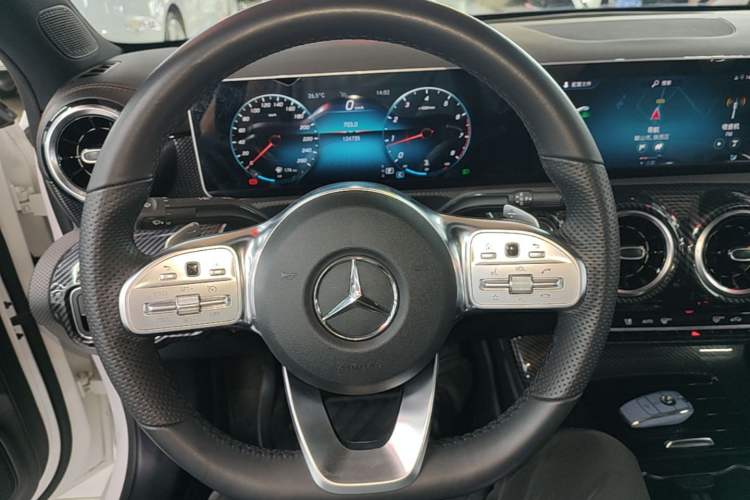 Used Mercedes-Benz A-Class 2019 A 200 L Sport Sedan Steering Wheel