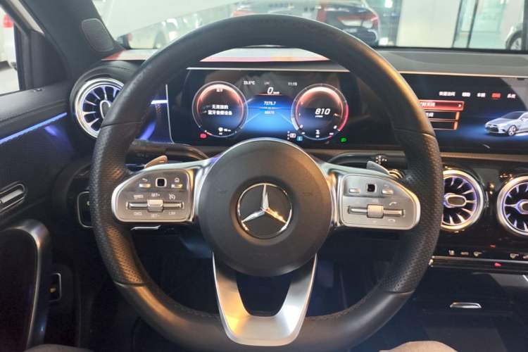 Used Mercedes-Benz A-Class 2019 A 200 L Sport Sedan Steering Wheel
