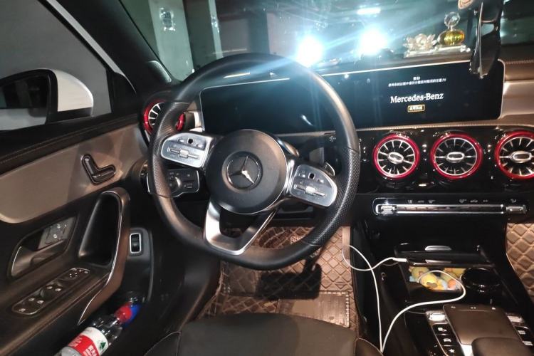 Used Mercedes-Benz A-Class 2019 A 200 L Sport Sedan First Edition Special Edition Steering Wheel