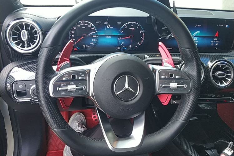Used Mercedes-Benz A-Class 2019 Restyled A 200 L Sport Sedan Steering Wheel