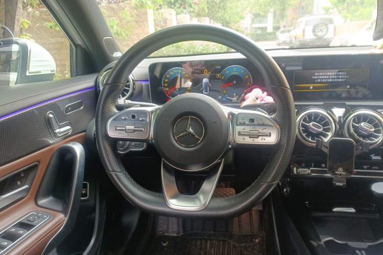 Used Mercedes-Benz A-Class 2019 A 200 L Sport Sedan Steering Wheel