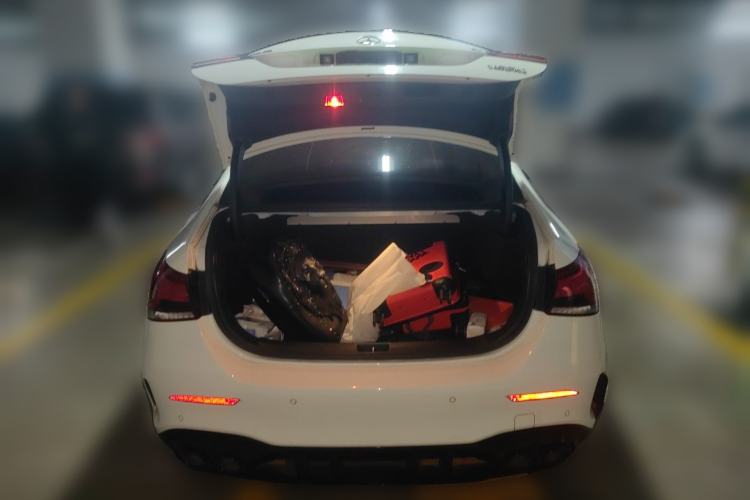 Used Mercedes-Benz A-Class 2019 A 200 L Sport Sedan First Edition Special Edition Trunk