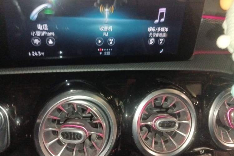 Used Mercedes-Benz A-Class 2020 Restyled A 200 L Sport Sedan Dynamic Version Audio And AC Panel