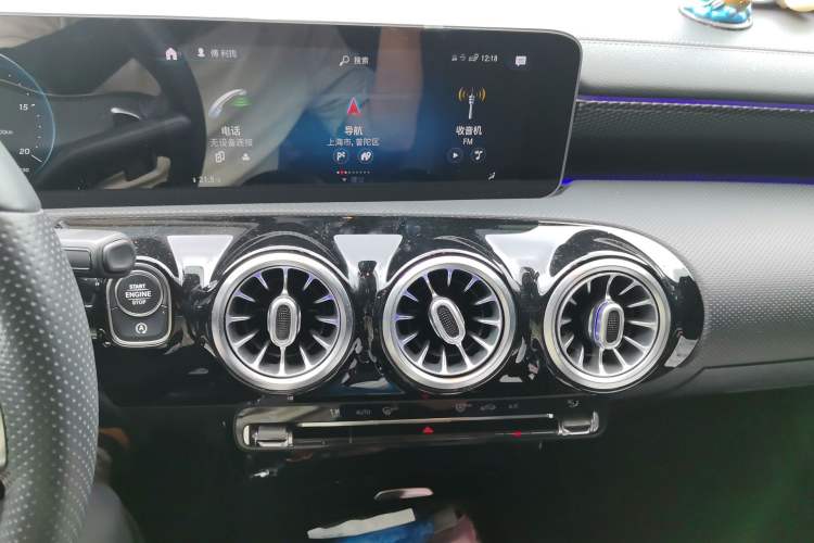 Used Mercedes-Benz A-Class 2020 Restyled A 200 L Sport Sedan Fashion Version Audio And AC Panel