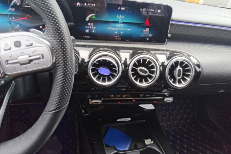 Used Mercedes-Benz A-Class 2020 A 200 L Sport Sedan Audio And AC Panel